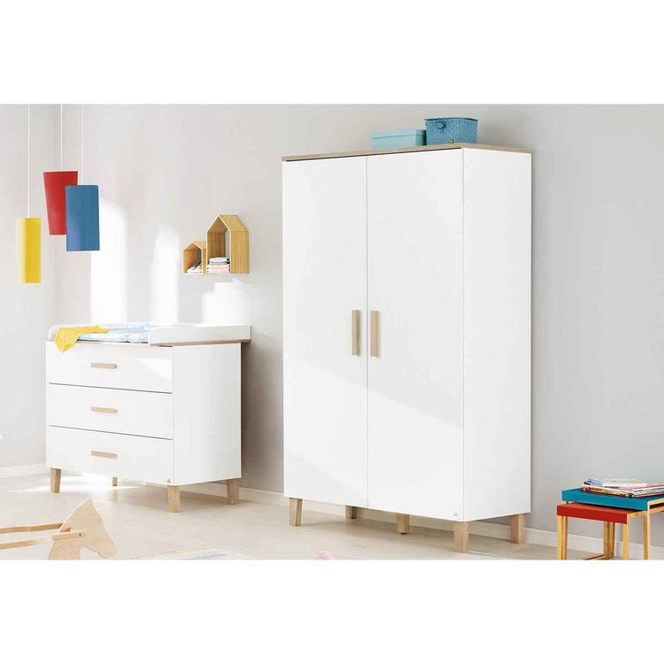 De garderobe.