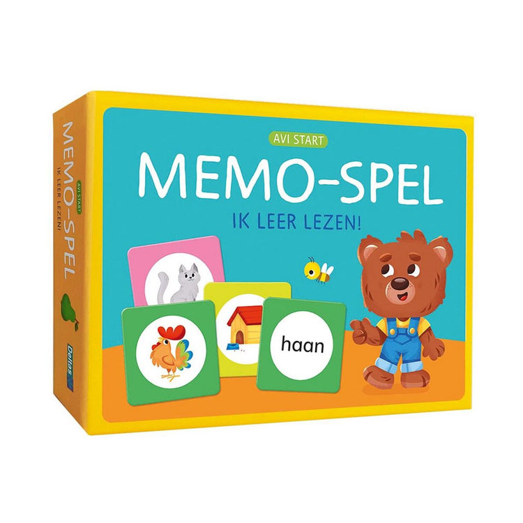 Deltas Ik leer lezen! Memo-spel – AVI Start by Dagros wholesales
