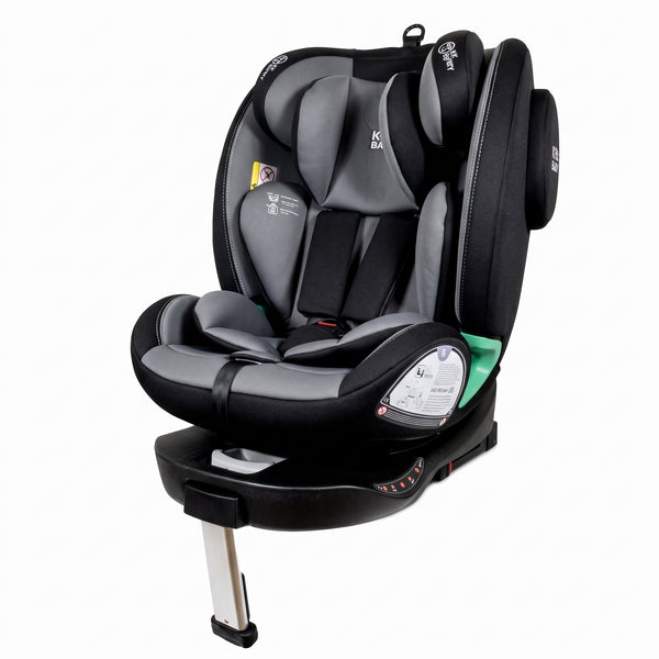 Interbaby Pax autostoel zijprofiel en gordelsysteem