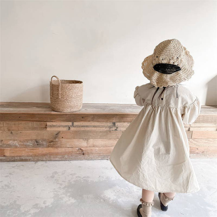 Annie & Charles® ELOISE Jurk – 100% Biologisch Katoen | Meisjes 12M–8J by Annie&Charles
