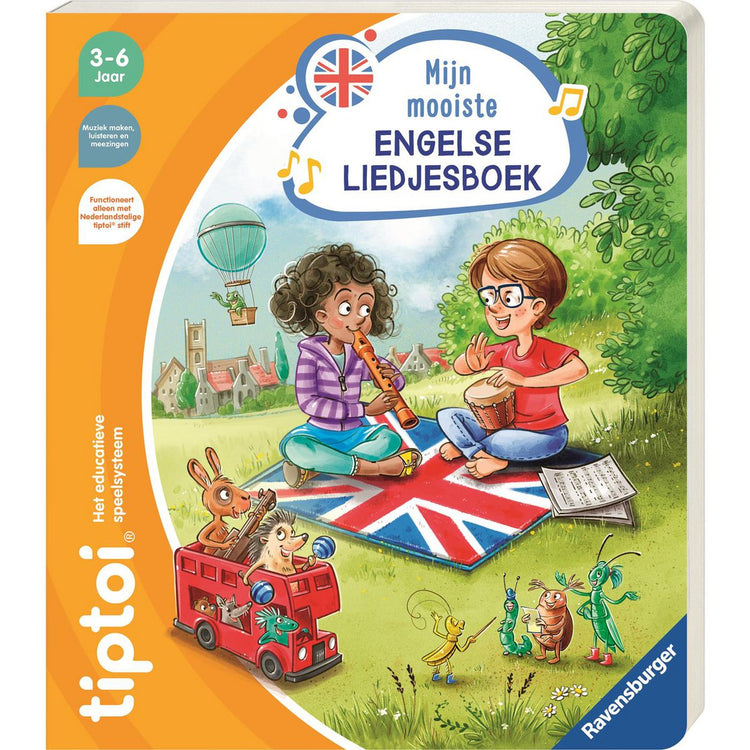 Ravensburger tiptoi® Mijn Mooiste Engelse Liedjesboek – Interactief Leerboek by Ravensburger