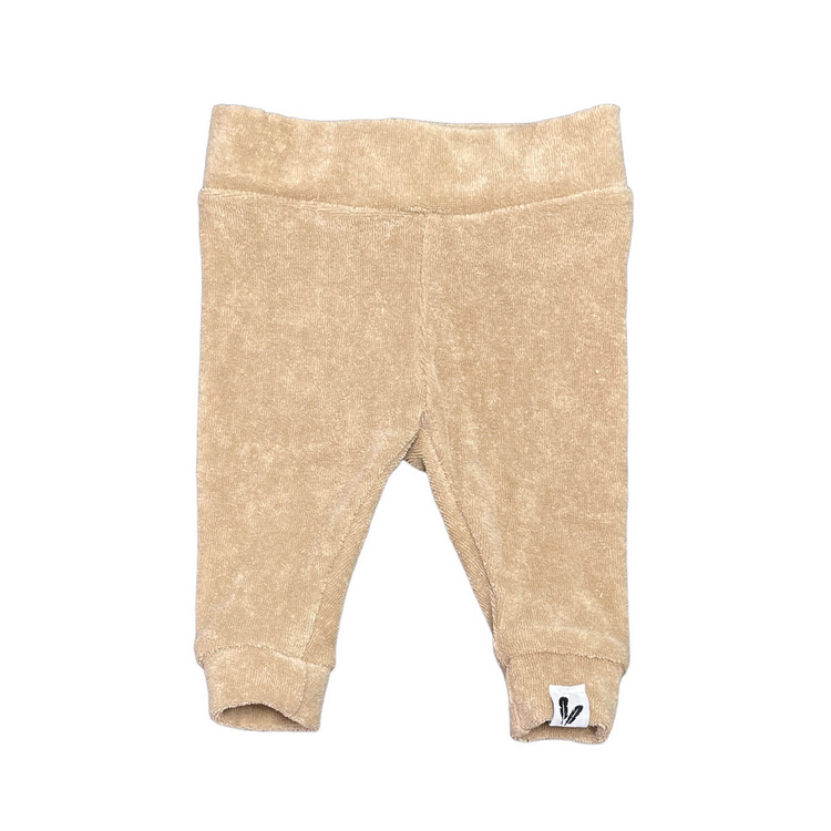 Newborn broekje badstof sand - Esjalynn kids