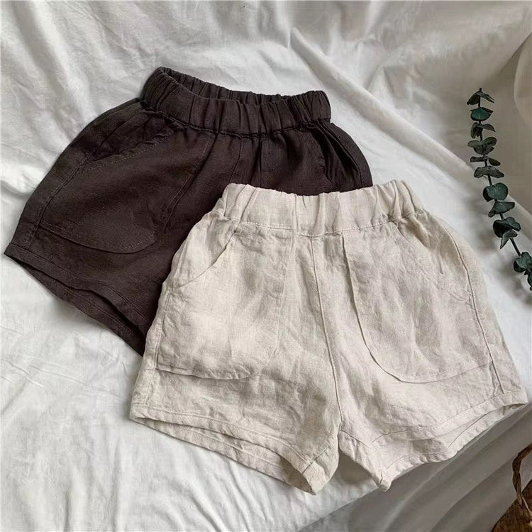 Korte broek jongen