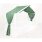 tiSsi® Mousseline Luifel voor Huisbed 90x200 cm – Groen by tiSsi ® Familie beginnt mit uns™