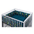 tiSsi® Moritz Boxkleed 4-Hoekige Box – Petrol Jungle | 89x85 cm by tiSsi ® Familie beginnt mit uns™