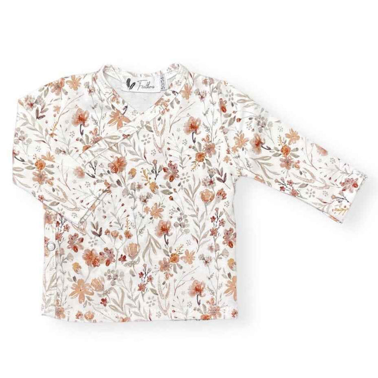 Overslagshirtje water flower