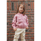 Calla Cardigan – Zacht Gebreid Vest met Bloemdetails