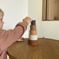 Vanja Siliconen Stapeltoren Bruin | Nuuroo | FDA Siliconen by Nuuroo