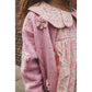 Calla Cardigan – Zacht Gebreid Vest met Bloemdetails