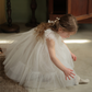 Annie & Charles® handgemaakte tule jurk
