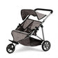 Samen op pad! MAMAMEMO® Luxe Tweelingbuggy voor Poppen & Beren