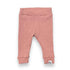 Newborn broekje cable clay pink