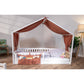 tiSsi® Mousseline Luifel voor Huisbed 90x200 cm – Mokka by tiSsi ® Familie beginnt mit uns™