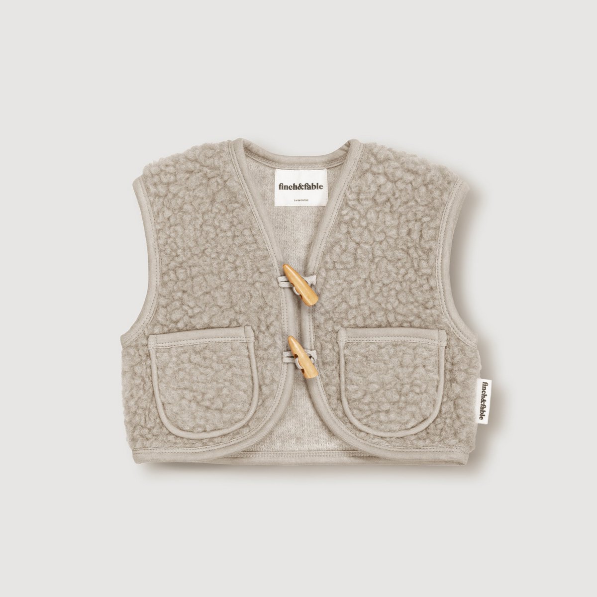 Wollen Sherpa Babyvest – Zacht En Warm