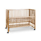 tiSsi® Hajo XXL Aanschuifbed & Wieg 120x60 cm – Naturel Beukenhout by tiSsi ® Familie beginnt mit uns™