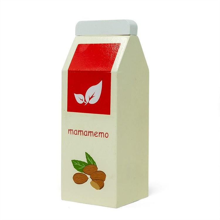MAMAMEMO Pak Amandelmelk van FSC Hout – Speelgoed Eten by Mamamemo
