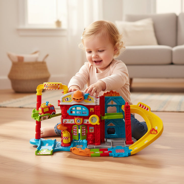 VTech Toet Toet Auto’s – Brandweerkazerne Speelset by VTech