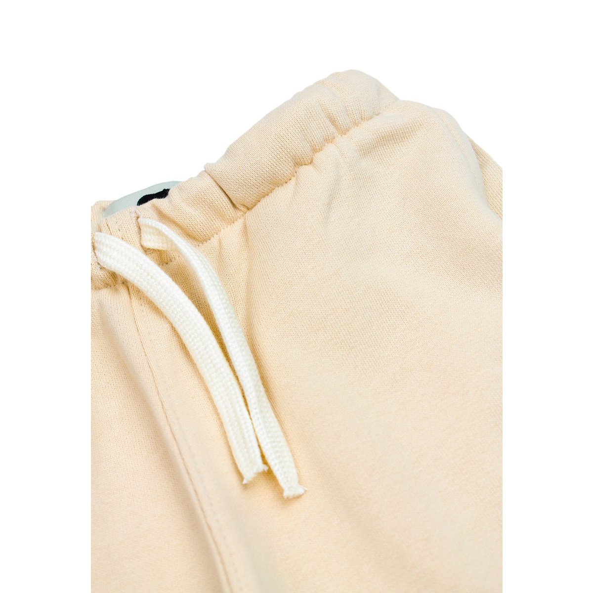 Kinder Trainingspak Beige | Geborduurde Witte Terriër | Maat 98–110