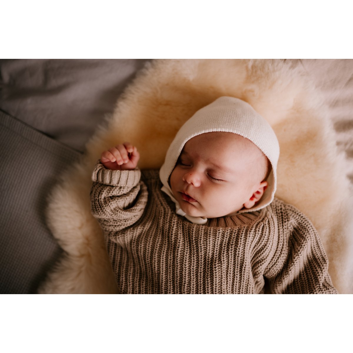 Schapenvacht medicinaal gelooid voor baby en kind