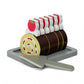 MAMAMEMO® Houten Swiss Roll – Speelgoed Bakkerij voor Kinderen | Vanaf 3 jaar by Mamamemo