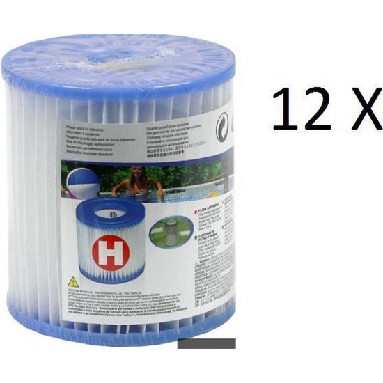 Intex H-Filterpatroon voor Filterpomp – 12 Stuks by Intex