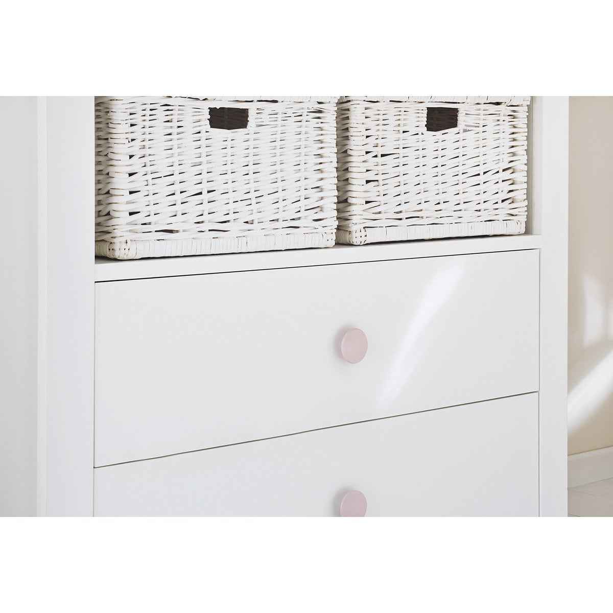 Complete babykamer Florentina brede incl. brede plankenheid, 4 delen