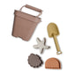 Millan Siliconen Strandset Bruin | Nuuroo | 100% Siliconen by Nuuroo