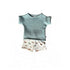 Shirt jogging sea green