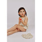 Amy Badpak Oranje Meisjes | Inclusief Badmuts | La Olivia Kids by La Olivia Kids