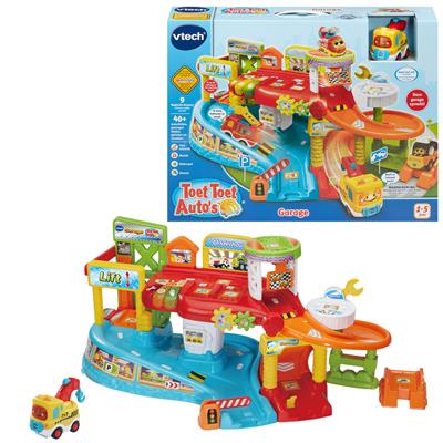 VTech Toet Toet Auto's Garage | Interactief Speelgoed met Lift & Wasstraat