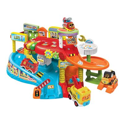 VTech Toet Toet Auto's Garage | Interactief Speelgoed met Lift & Wasstraat