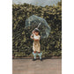Sol Dress – Zacht Gebreide Jurk met Peter Pan-kraag