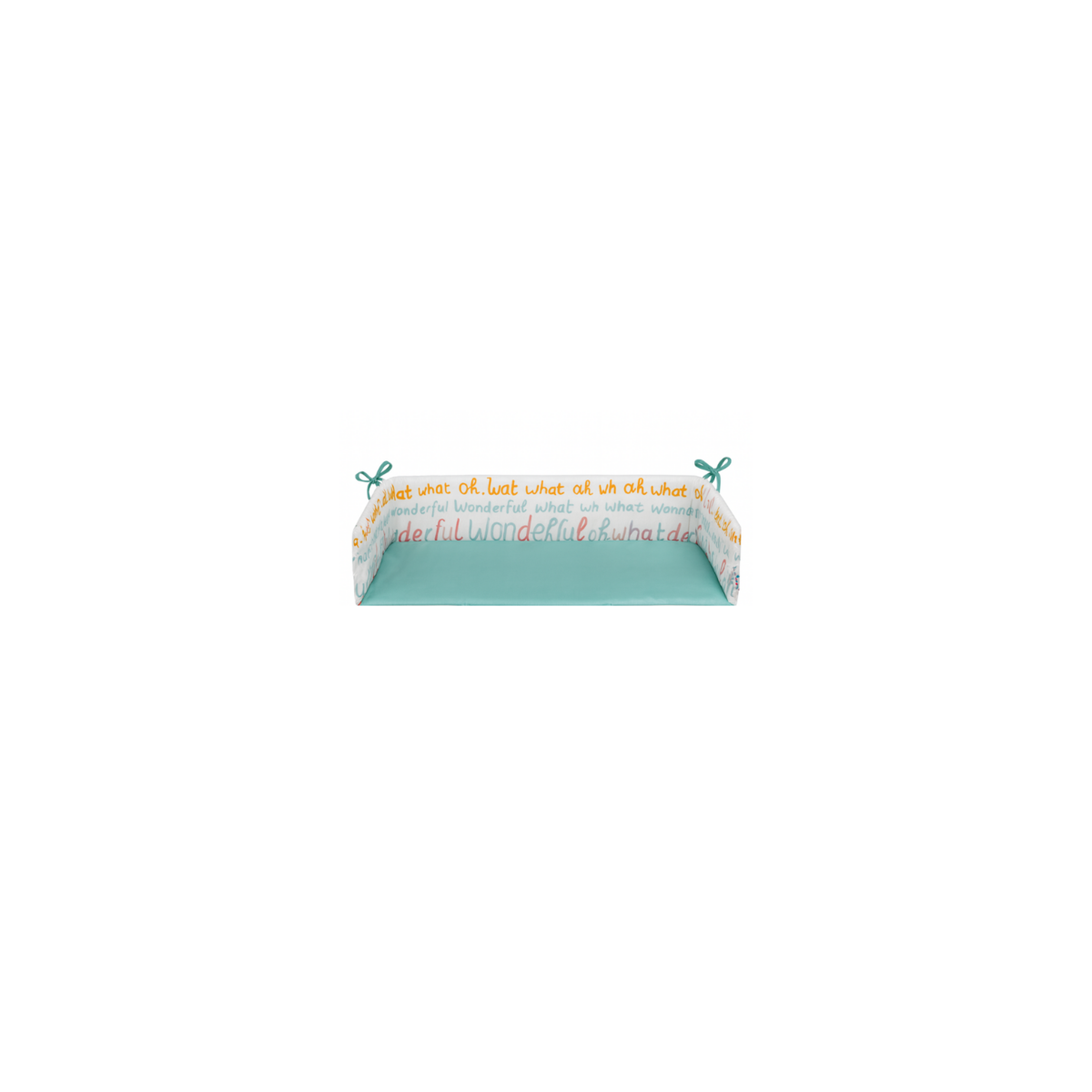 tiSsi® Sophie Bedinzet Aanbouwbed – Mint Wonderful World | 90x40 cm by tiSsi ® Familie beginnt mit uns™