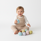 Mini Pasteltinten Eikelbekertjes 7-delig | Papoose by Papoose