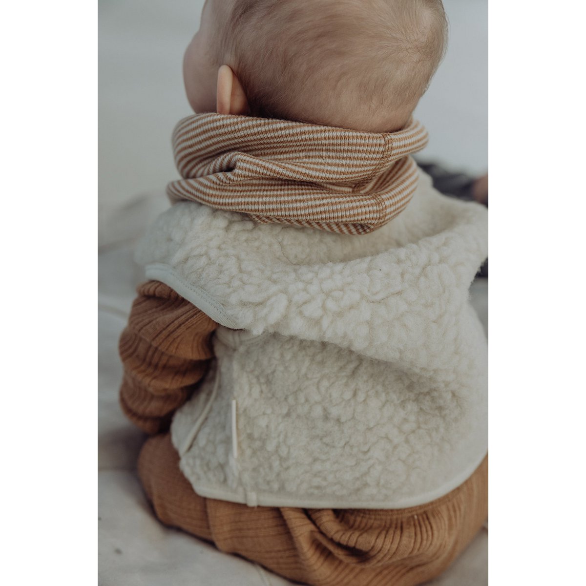 Baby Wollen Sherpavest Merino – Zacht En Warm