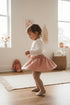 Rokje jogging nude pink