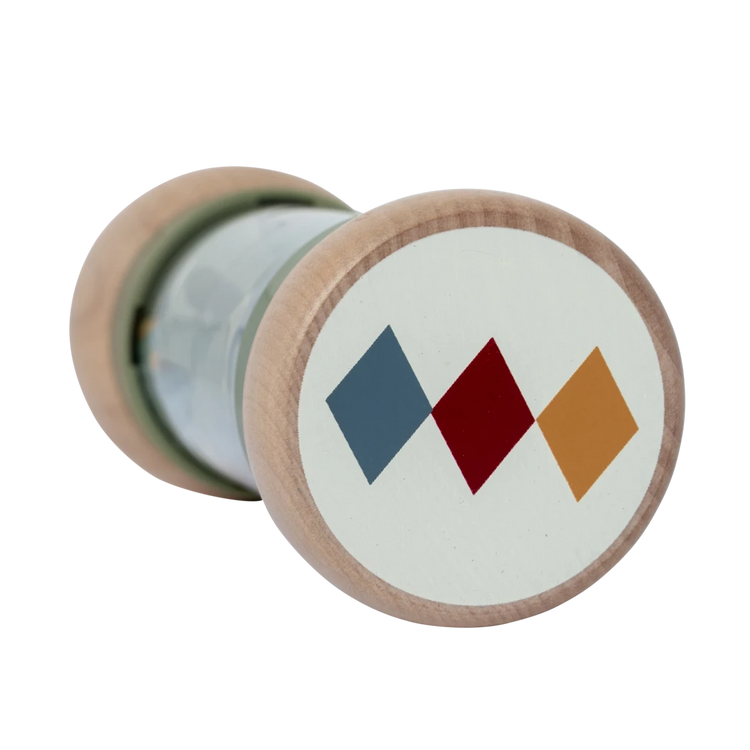 MAMAMEMO® Regenmaker Harlekin – Zintuiglijk Speelgoed voor Baby & Peuter by Mamamemo
