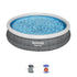 Bestway FastSet Opblaaszwembad 366x76cm – Inclusief Filterpomp | Schoon Water de Hele Zomer by Bestway