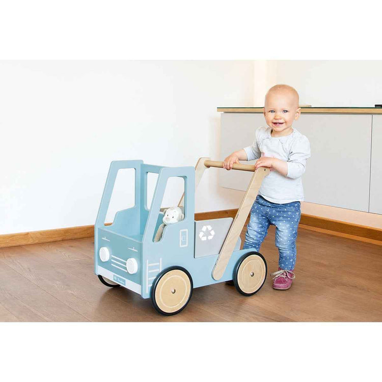 Learning Walker "Kipplaster Fred", blauw