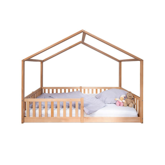 tiSsi® Enno Huisbed & Vloerbed 120x200 cm – Massief Beukenhout Nature by tiSsi ® Familie beginnt mit uns™