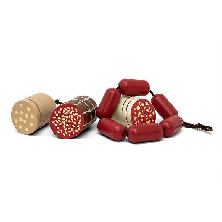 Mamamemo Italiaanse Salami – Houten Speelgoed by Mamamemo
