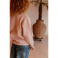 Evie Cardigan – Gebreid Vest met 3D-Bloemdetails