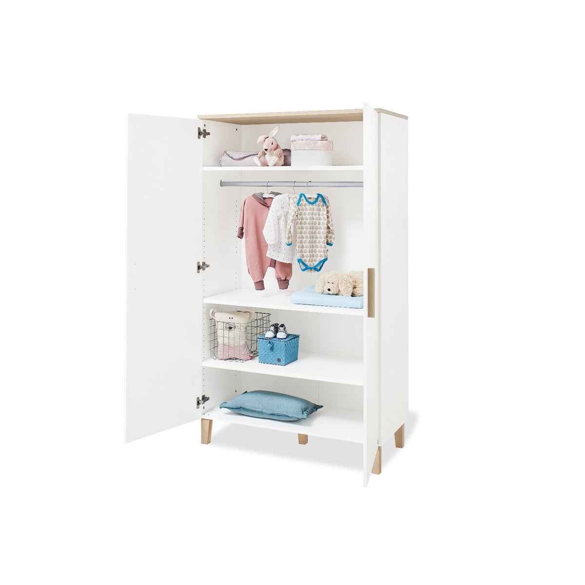 De garderobe.