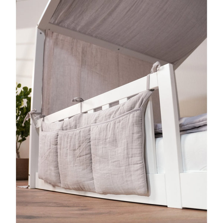 tiSsi® Mousseline Organizer voor Huisbed – Grijs by tiSsi ® Familie beginnt mit uns™