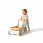 Kinderfeets 2-in-1 Houten Opbergkar & Loopwagen – Wit by Kinderfeets
