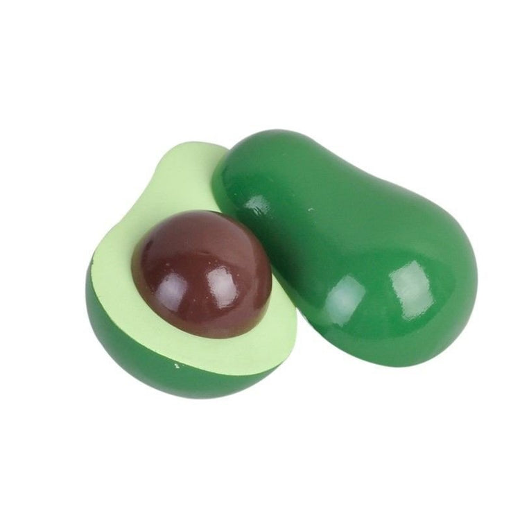 Mamamemo Avocado 2 Delen – Houten Speelgoed Groente by Mamamemo