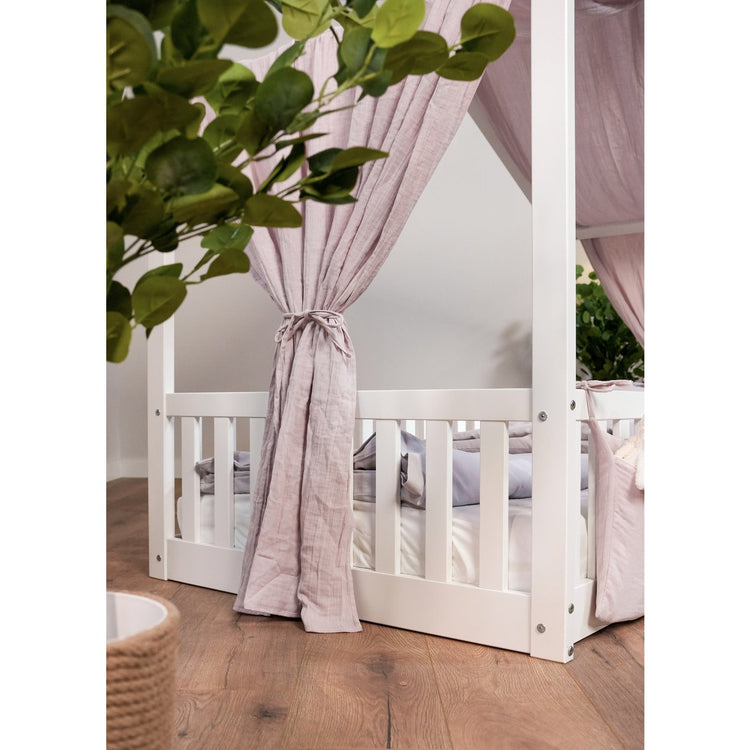 tiSsi® Mousseline Luifel voor Huisbed 90x200 cm – Altrosa by tiSsi ® Familie beginnt mit uns™