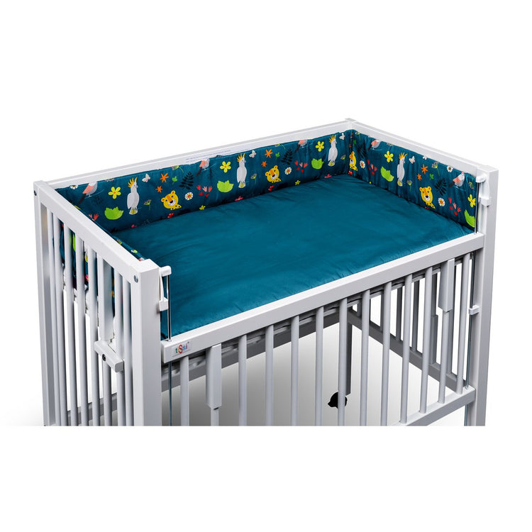 tiSsi® MAXI nest/inzet petrol JUNGLE 90x50cm by tiSsi ® Familie beginnt mit uns™