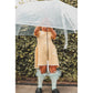 Sol Dress – Zacht Gebreide Jurk met Peter Pan-kraag