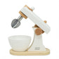 Mamamemo Houten Speelgoed Keukenmachine / Standmixer – Wit